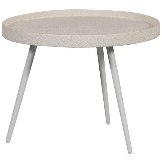 WOOOD Essentials  Bounds bijzettafel L hout/metaal naturel 44xø58 cm