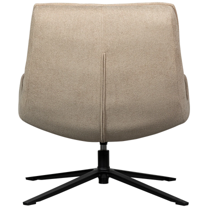 WOOOD Essentials  Maudi draaifauteuil naturel