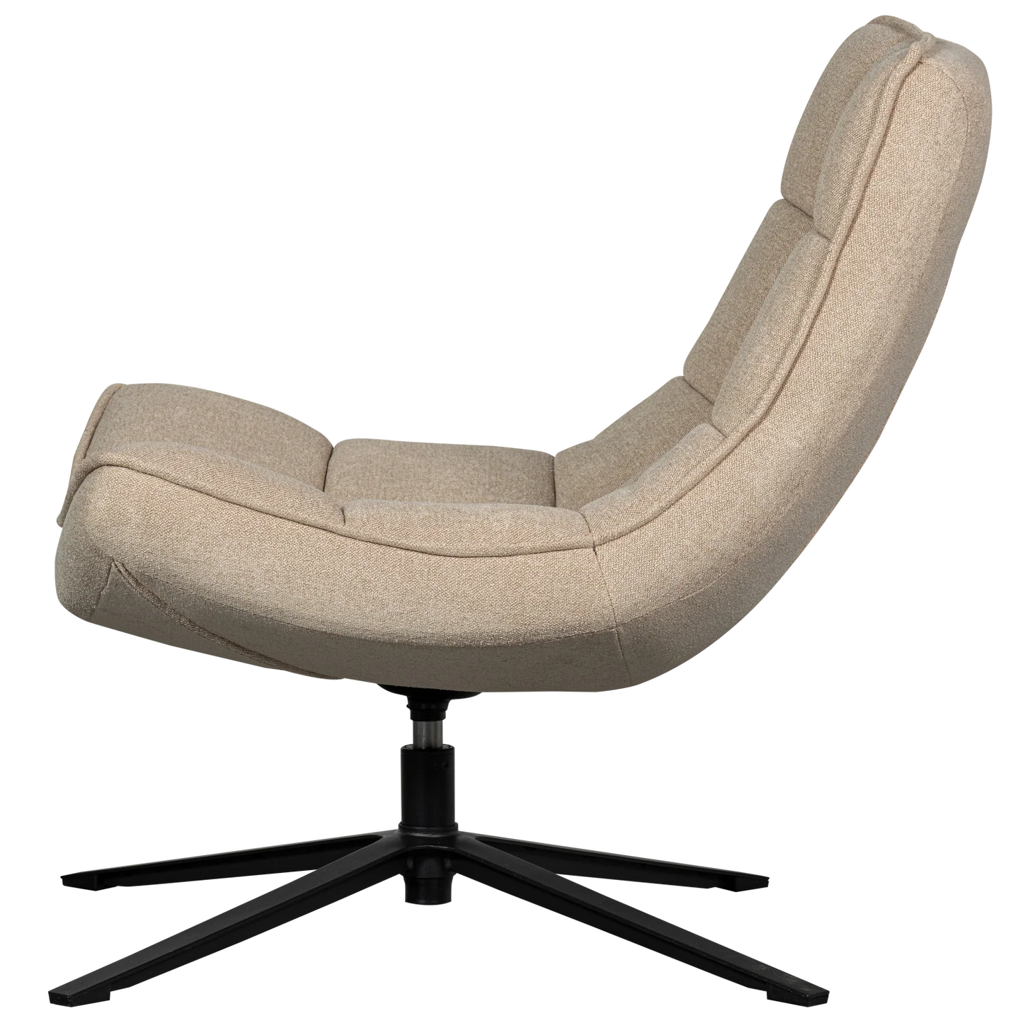 WOOOD Essentials  Maudi draaifauteuil naturel