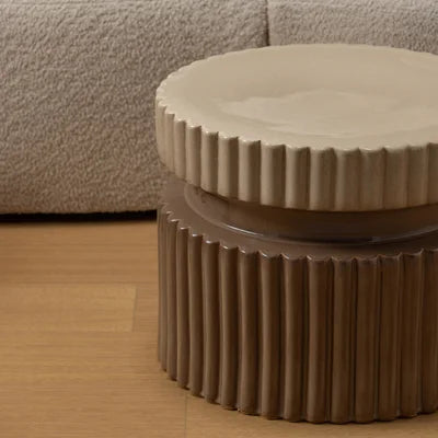 WOOOD Geer Bijzettafel - Keramiek — zo goed als nieuw