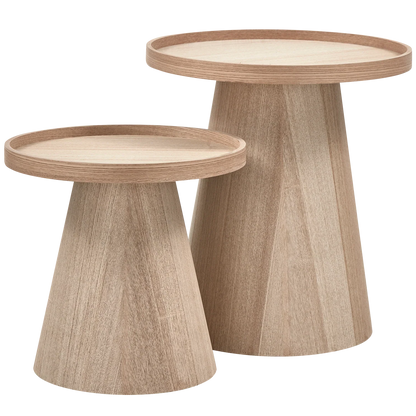 WOOOD Maud Bijzettafel - Hout — nieuw
