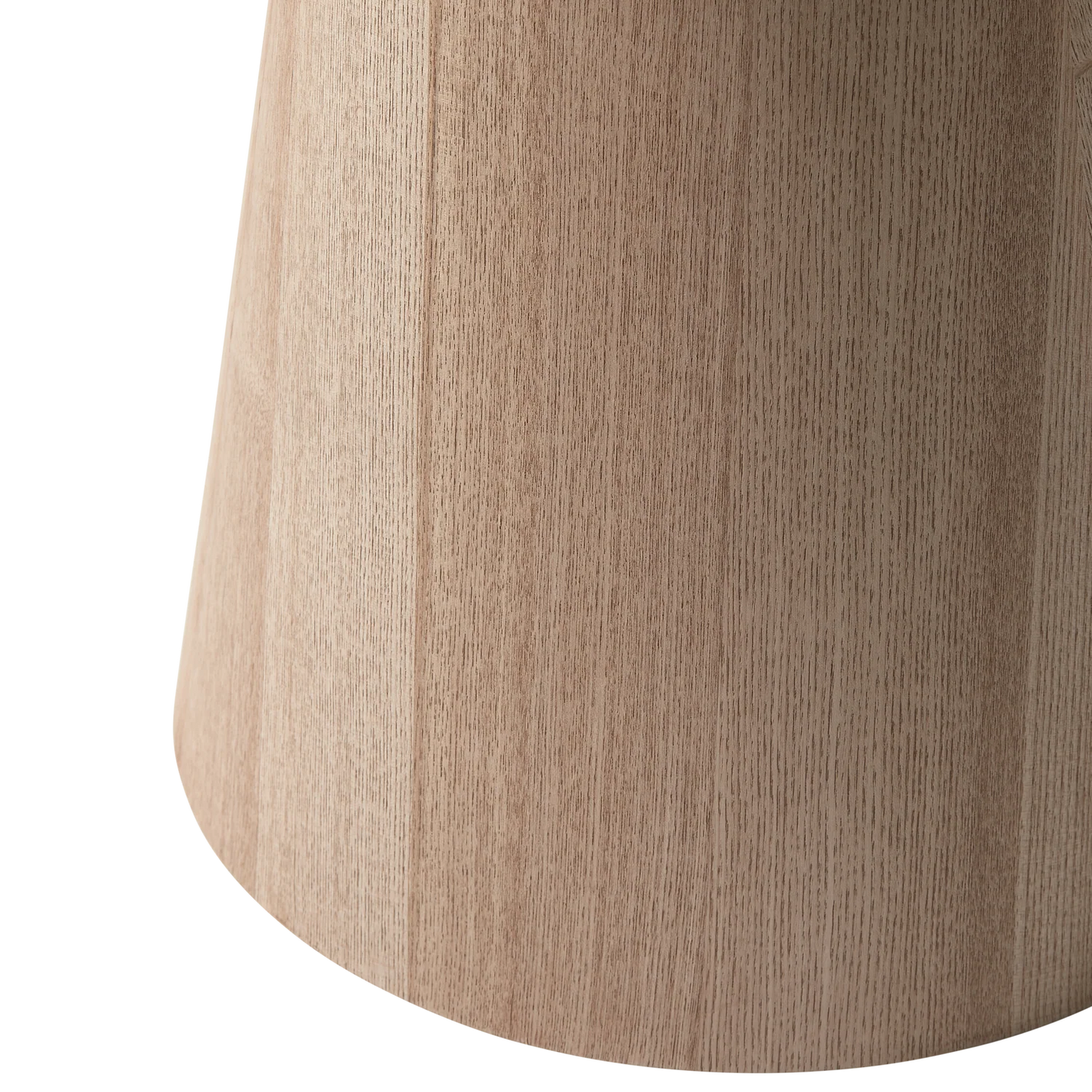 WOOOD Maud Bijzettafel - Hout - Naturel - 50x45x45