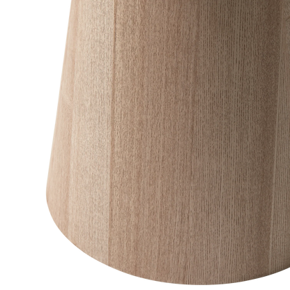 WOOOD Maud Bijzettafel - Hout - Naturel - 50x45x45