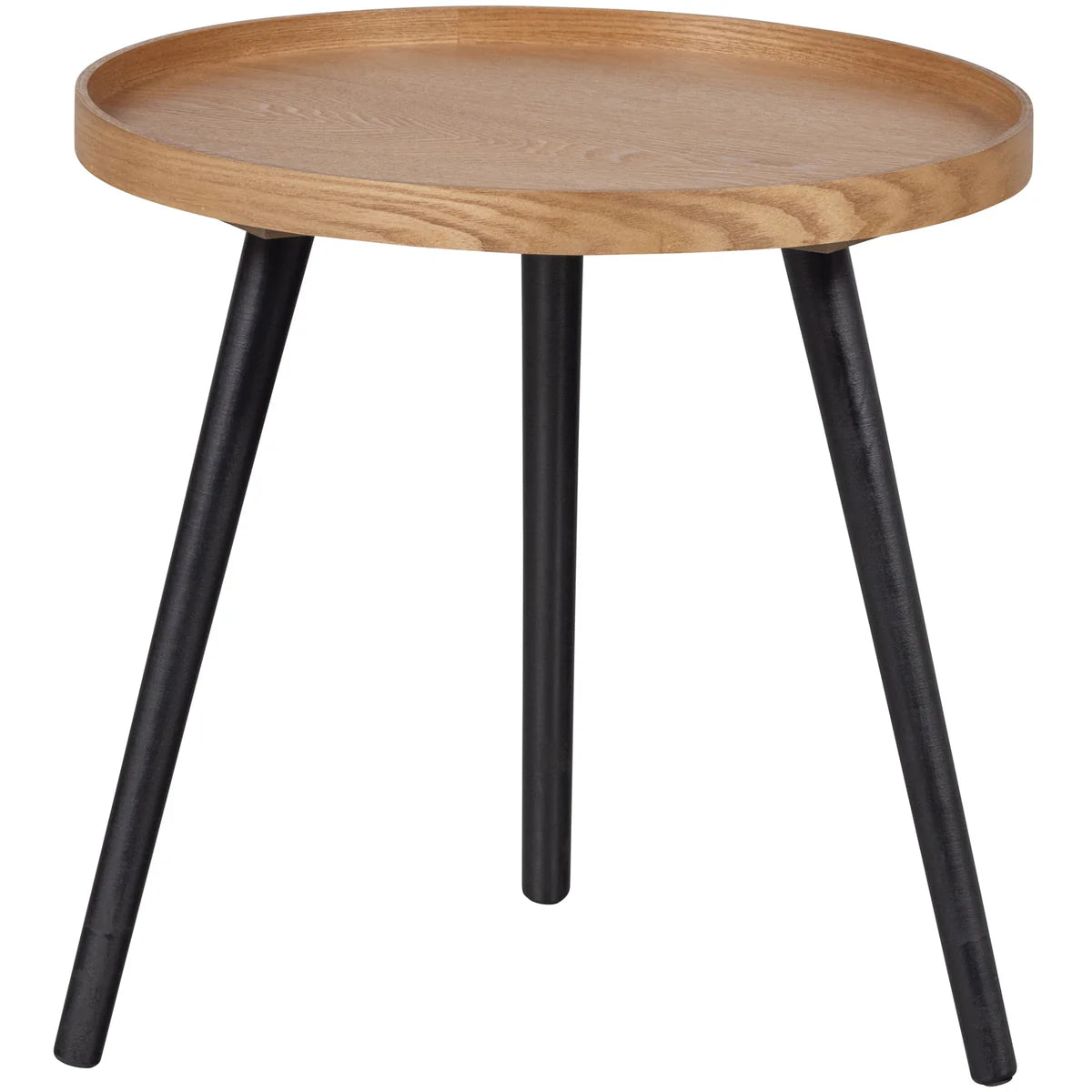 WOOOD Mesa Bijzettafel M - Hout - Naturel - 45x45 — Doosschade