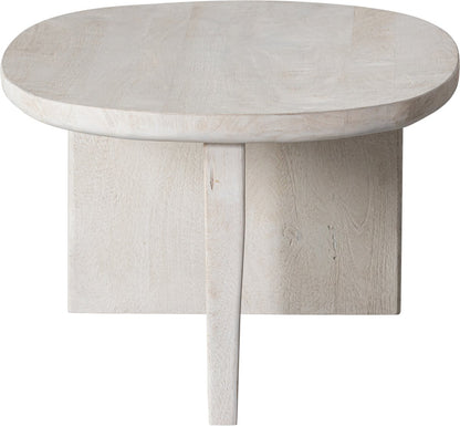 WOOOD Seam Salontafel - Mangohout - Naturel - 40x110x60 cm
